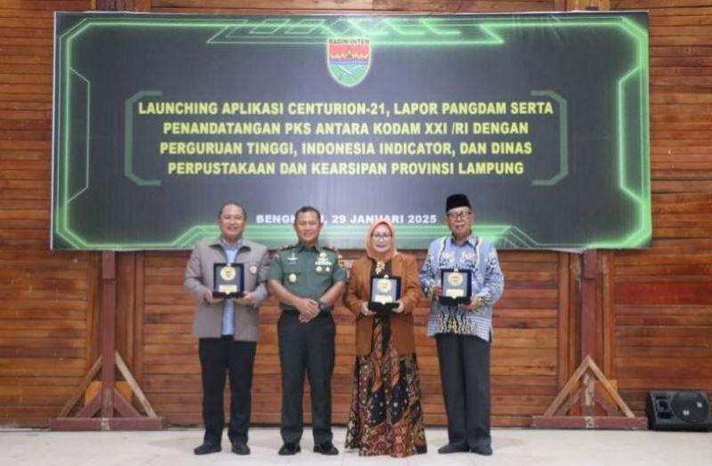 TNI AD Perkuat Ketahanan Bengkulu Lewat Inovasi Digital Centurion-21