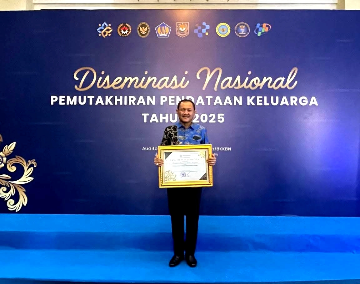 Pemda BS Raih Penghargaan Nasional Pemutakhiran PK Tercepat se Indonesia