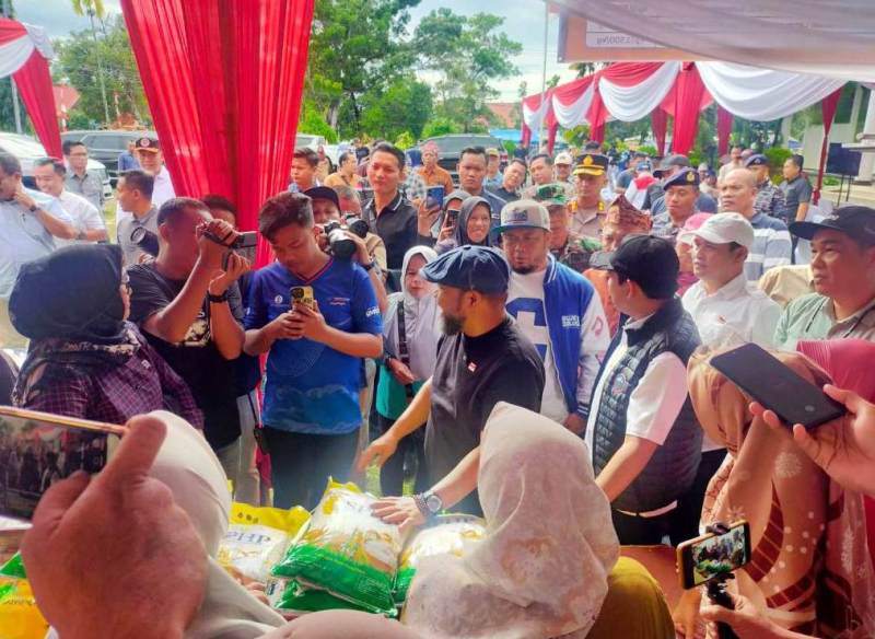 Bulog Bengkulu Turun ke 129 Titik,  Gelar Gerakan Pangan Murah