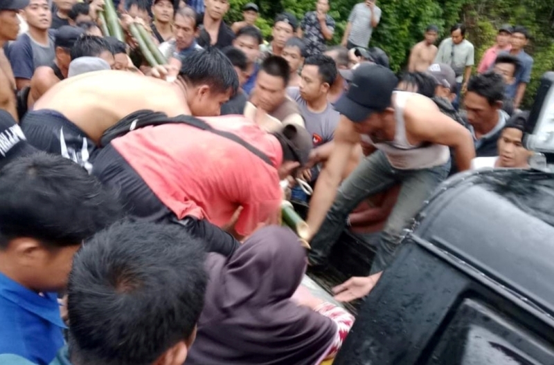  IRT Diduga Hanyut Terbawa Arus Sungai Sudah Ditemukan Meninggal