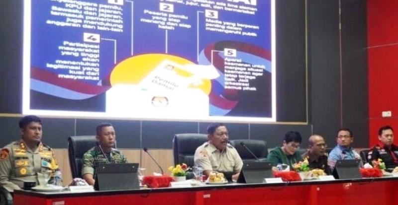 Dibuka Bupati Mian,  Bengkulu Utara Gelar Rakor Evaluasi  Penyelenggaraan Pemilu 2024