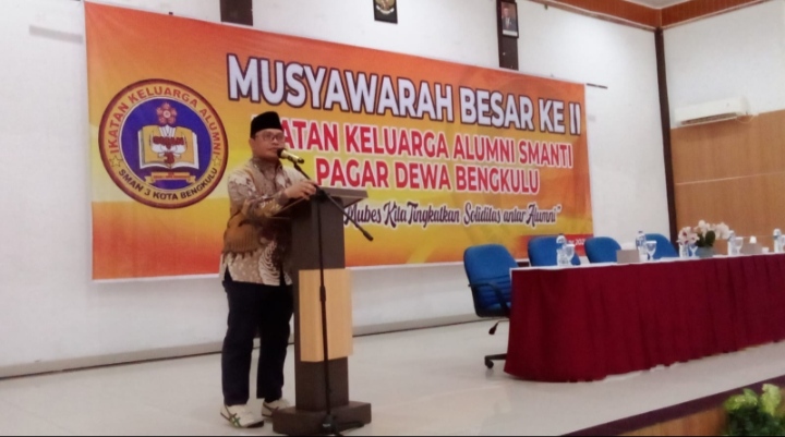 Lagi, Bambang Hermanto Terpilih Jadi Ketua Umum IKA SMANTI PAGDE 