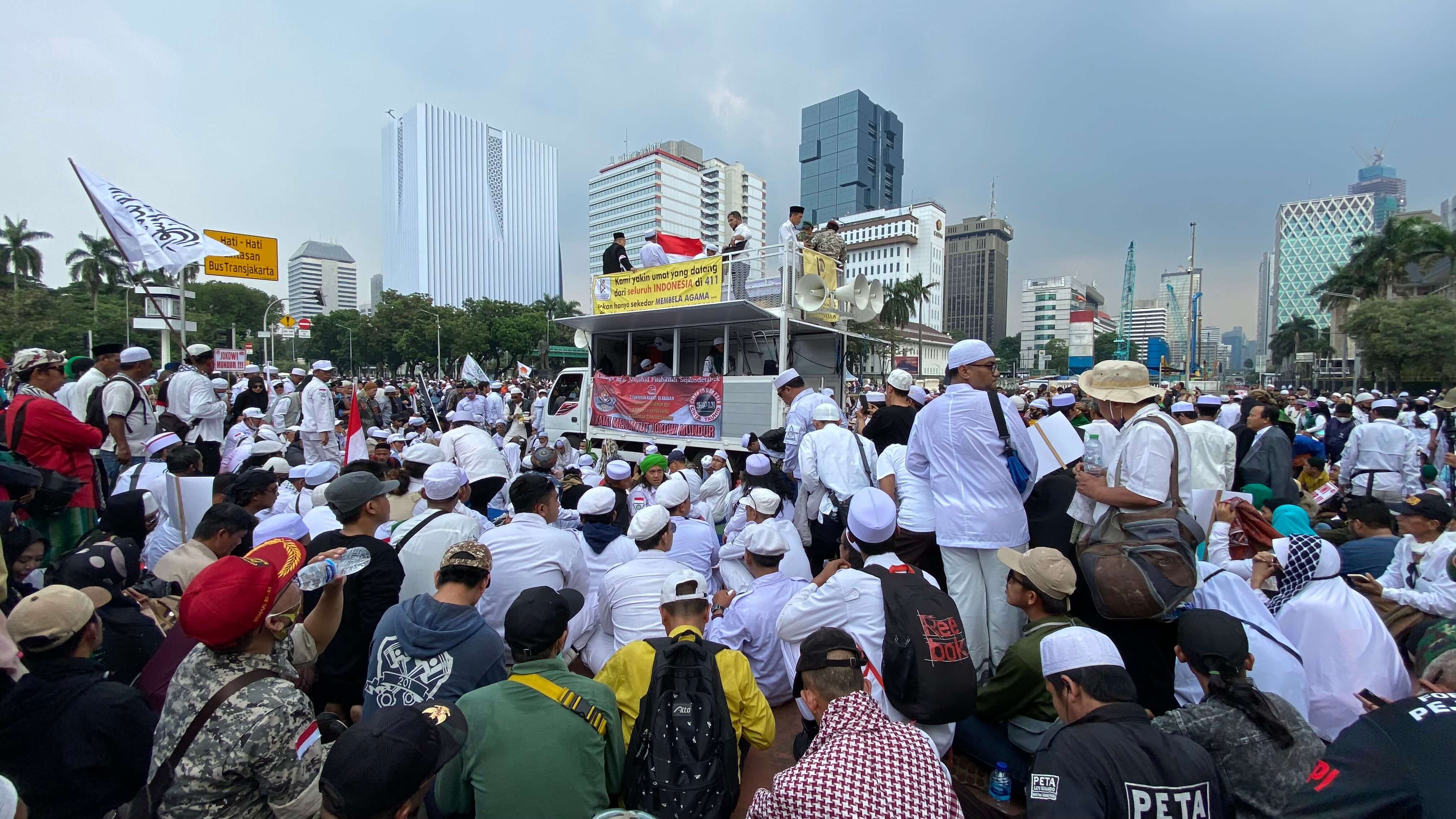 Panitia Reuni Aksi 212 di Taman Mini Tidak Undang Tokoh Politik 