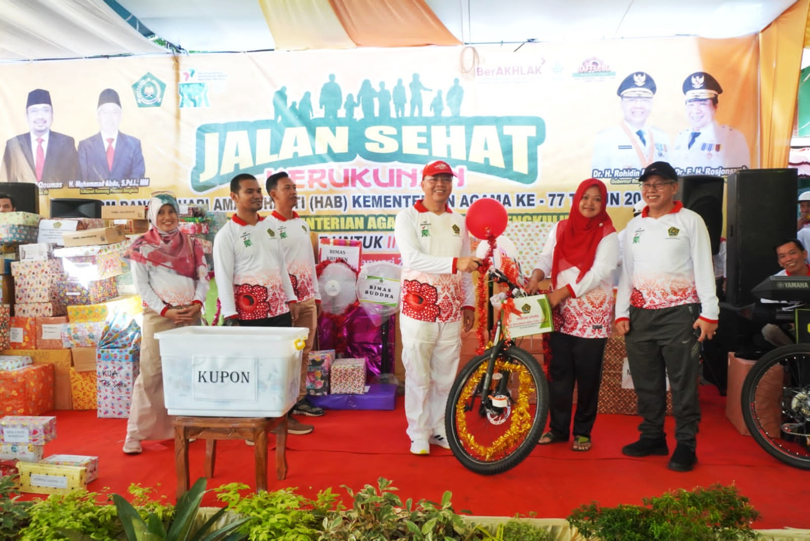 Gubernur Bengkulu Tandatangani Deklarasi Damai Umat Beragama