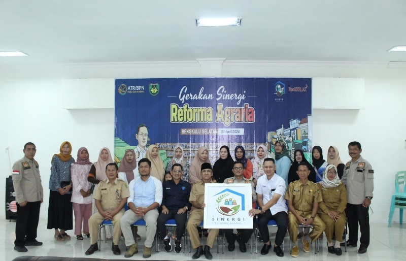 BPN Bengkulu Selatan Ikut Sukseskan Gerakan Sinergi Reforma Agraria