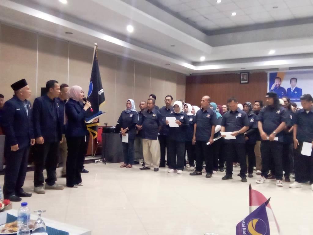 Nasdem Kota Bengkulu Makin Solid, 9 Pengurus DPC Resmi Dikukuhkan