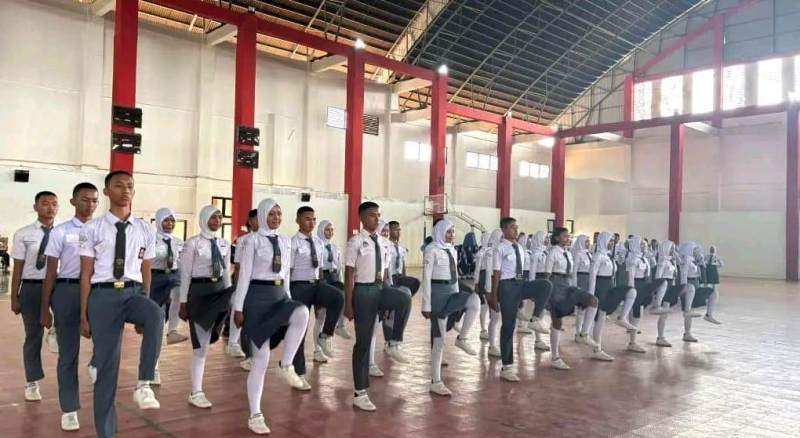 145  Pelajar Seluma Ikuti Simulasi Seleksi Paskibra