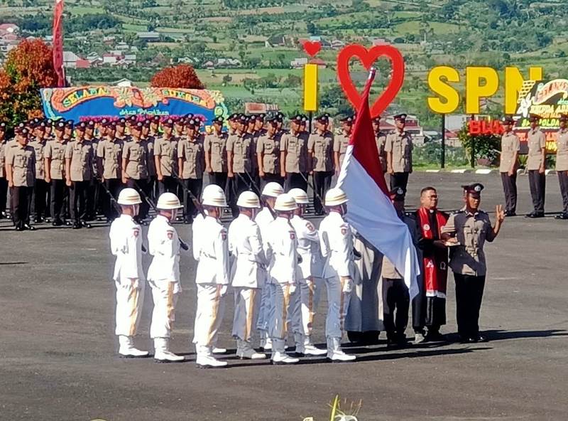  Asisten I Pemkab Kaur Hadiri Pelantikan 171 Orang Siswa SPN Bukit Kaba, 11 Orang Berasal dari Kaur