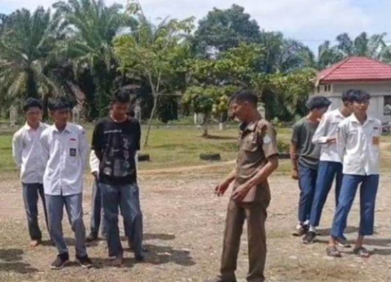  Pelajar SMP dan SMA Seluma Diangkut Petugas Satpol PP  