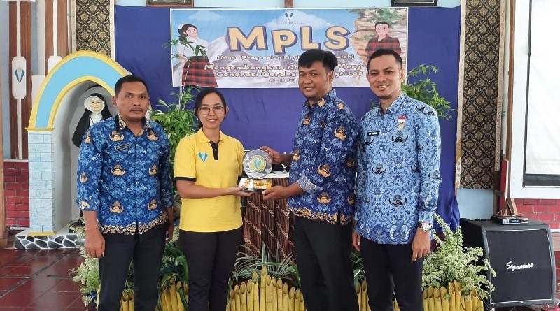 Dinas Kominfo Kota Bengkulu Hadiri MPLS SMP Sint Carolus