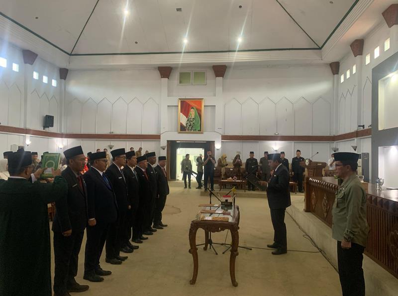 Kloter Pertama, Pemprov Bengkulu Lantik 7 Pejabat Eselon II, Dorong Optimalisasi Layanan Publik