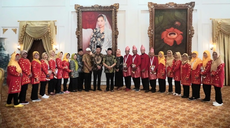 BEPers Indonesia Bengkulu Sumbang 7 Mendali, Gubernur Rohidin Sebut Olahraga Massal Layak Dikembangkan   