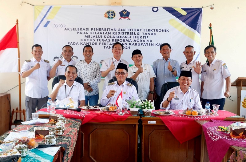 Dihadiri Bupati Kaur, BPN Targetkan Redistribusi 500 Bidang Tanah di Kecamatan Nasal 