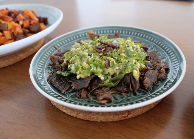 Silahkan Dicoba, Begini Cara Membuat  Dendeng Balado Sambal Hijau Khas Minang