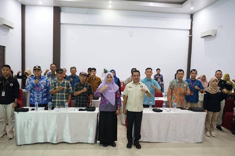 Lia Kamalia Buka Rapat Evaluasi Pelaksanaan  Fasilitasi Intervensi Sumber Daya Pembangunan Desa