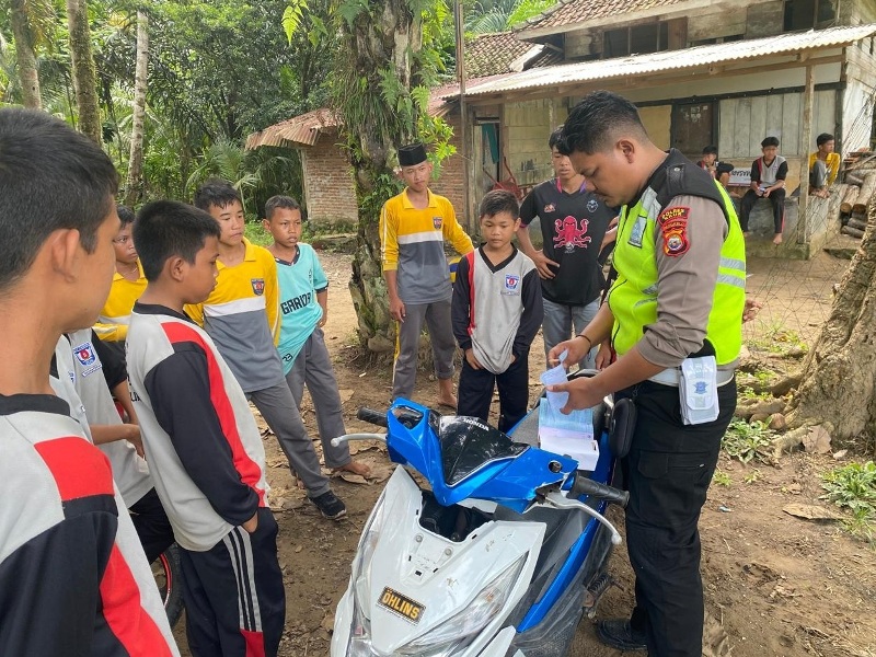 Gunakan Knalpot Brong, 3 Kendaraan Ditilang  Satlantas Polres Kaur