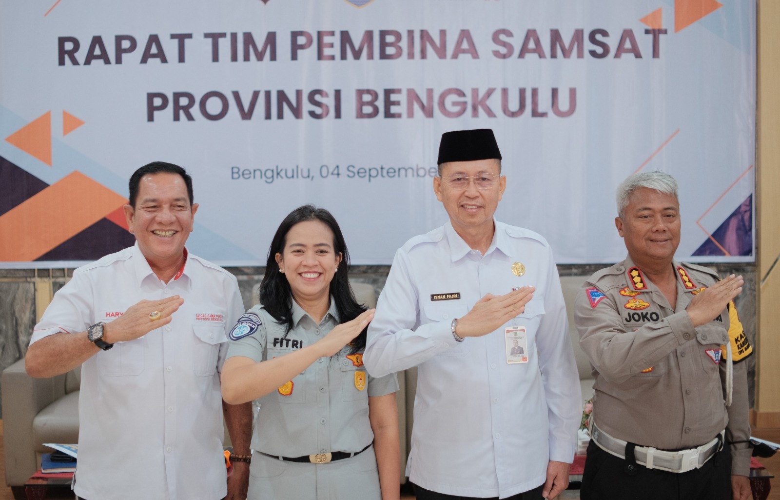 Jasa Raharja Dorong Optimalkan Program Kerja Tim Pembina Samsat Provinsi Bengkulu