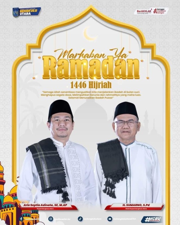 Minggu Kedua, Bupati dan Wabup Bengkulu Utara Safari Ramadhan Perdana di Kampung Halaman