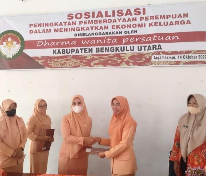 DWP BU Gelar Sertijab Ketua Dan Lakukan Sosialisasi