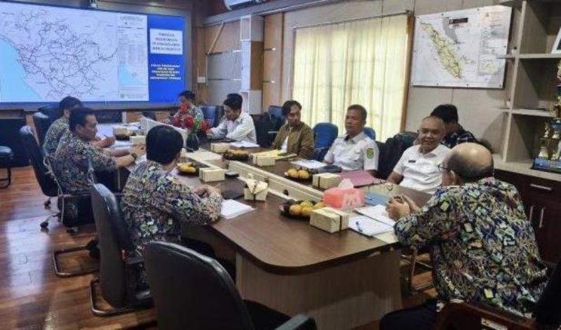 Dinas PUPR Benteng Usulkan  Jalan Dua Jalur Depan Pendopo Rumah Dinas Bupati  ke BPJN Bengkulu