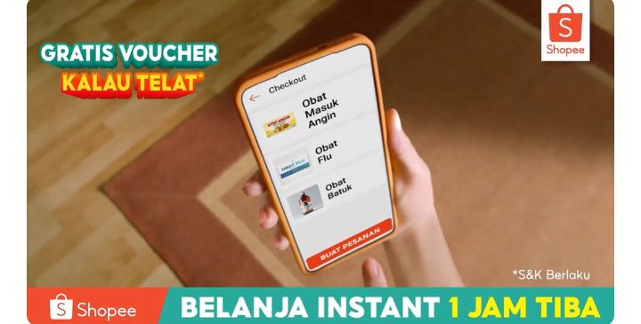 Belanja Harian Makin Praktis! Shopee Hadirkan Belanja Instant 1 Jam Tiba dengan Promo Diskon 50%