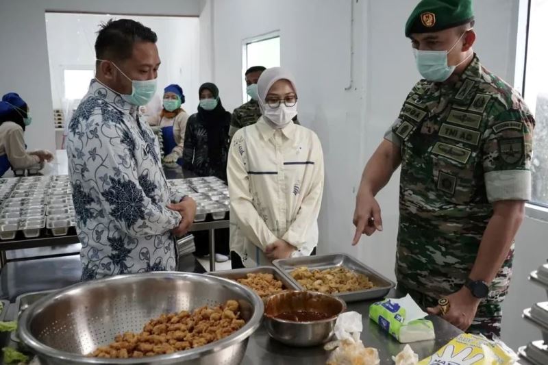 Agar Beroperasi Sesuai Standar, Dandim 0408 Cek Dapur Makan Bergizi Gratis SPPG
