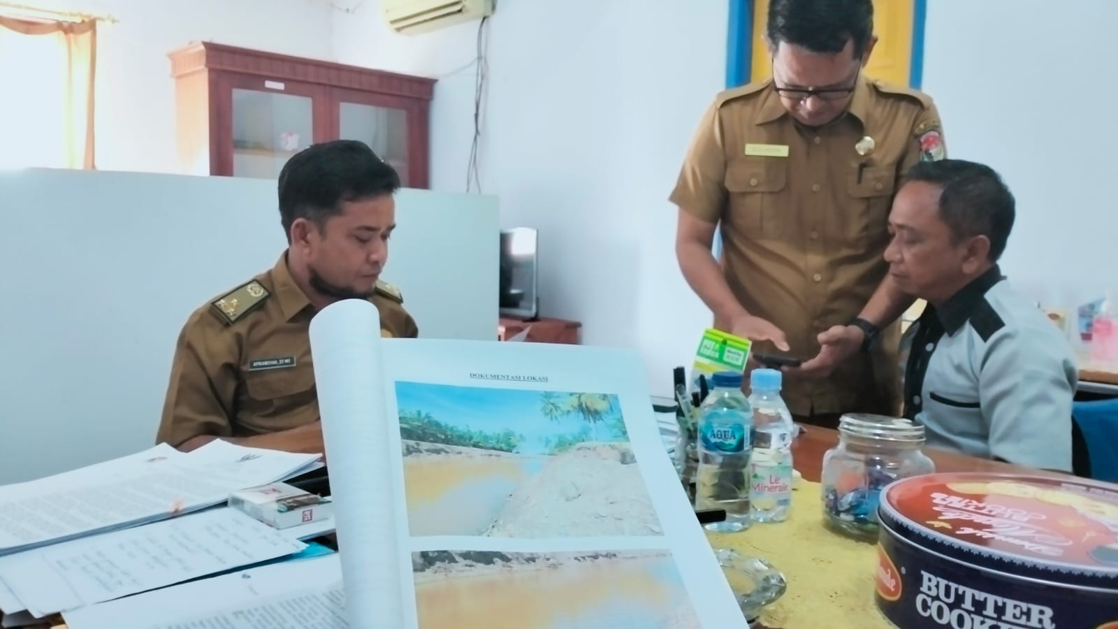 Perahu Nelayan Terhalang Material Longsor Segera Ditinjau BWS Sumatera VII