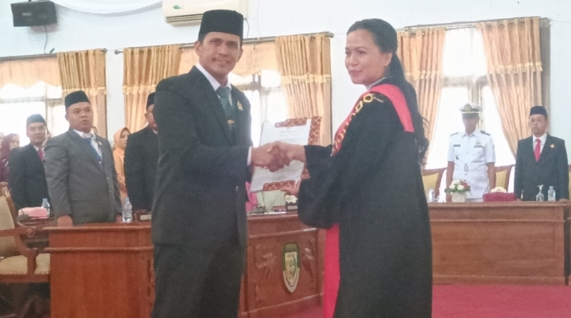 Owner Toko  Elektronik Dilantik jadi Ketua DPRD Seluma