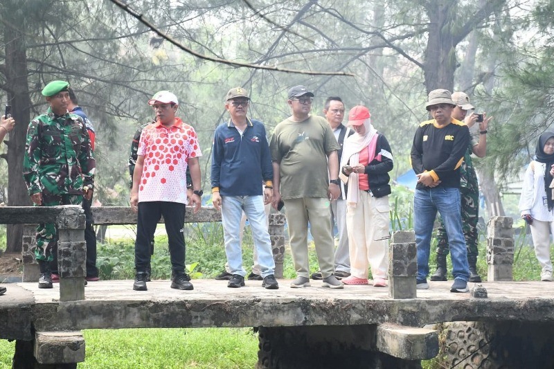 Gercep, Pantai  Panjang Semakin Bersih dan Tertata