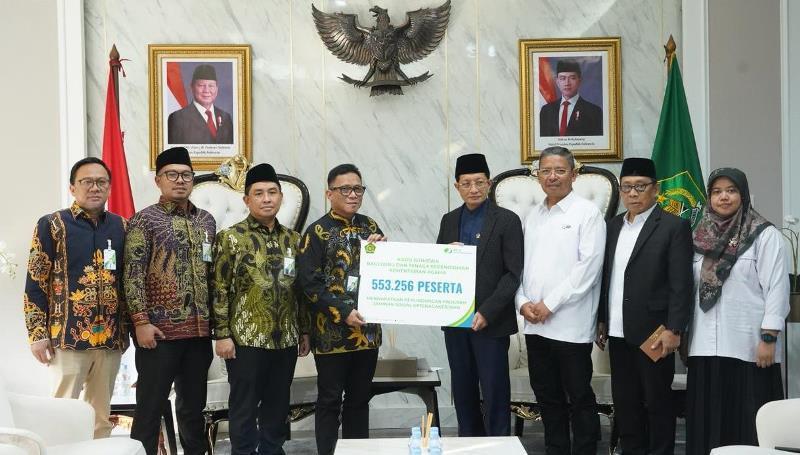 Sinergi Kemenag dan BPJS Ketenagakerjaan Beri Perlindungan 557.978 GTK