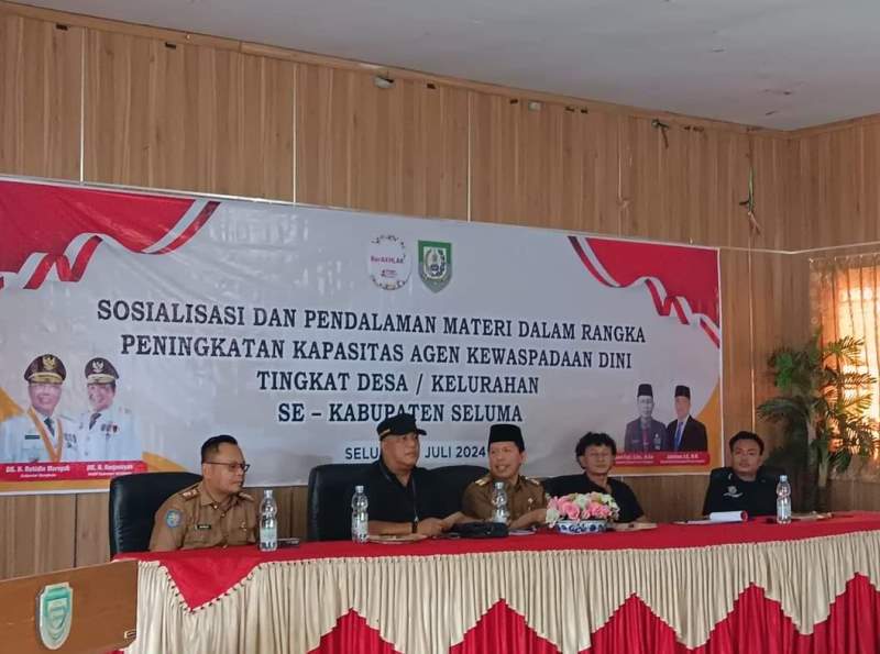 150 Orang Agen Kewaspadaan Dini Dibina di Seluma