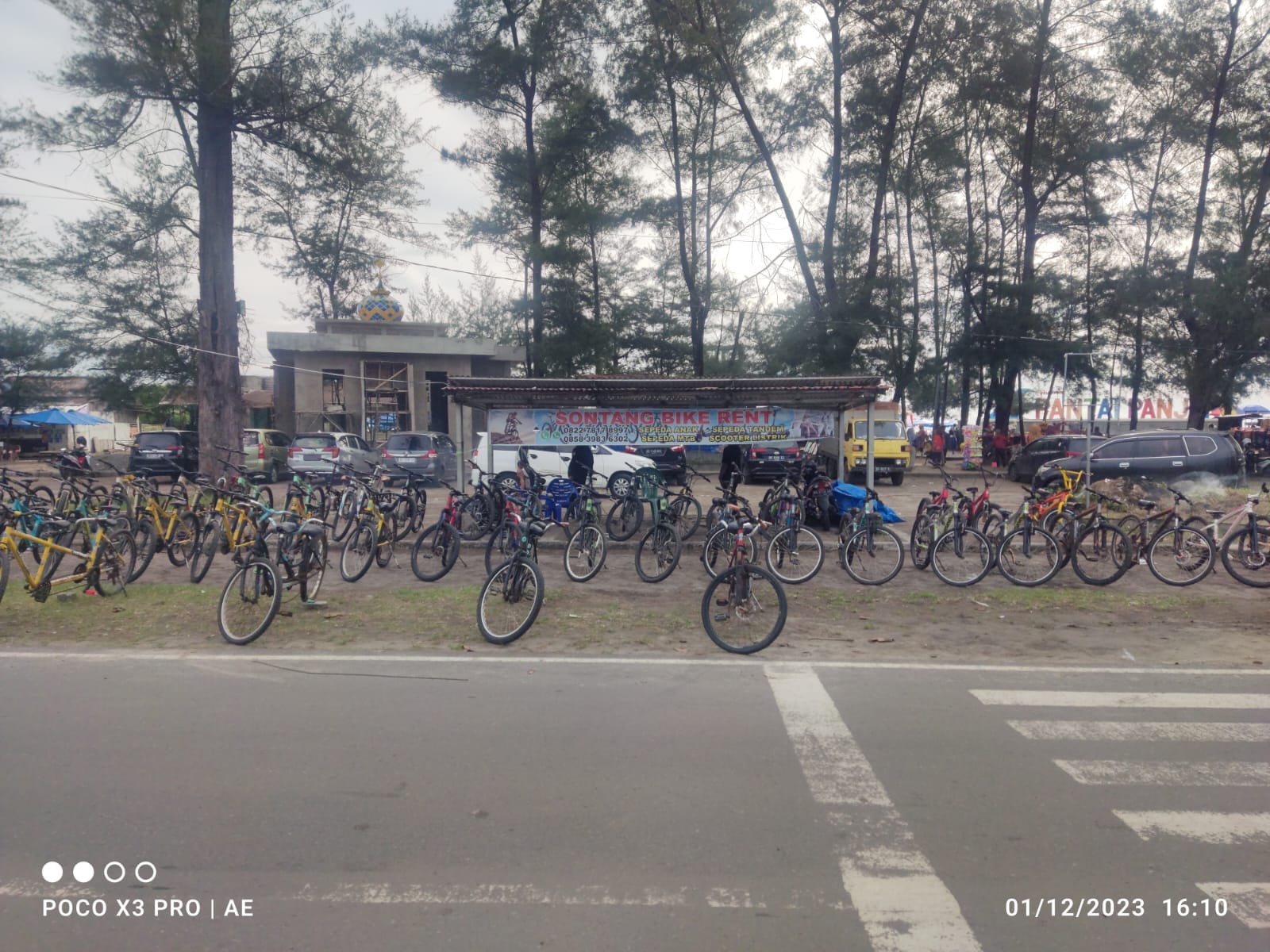 Rental Sepeda Sudah Dibuka Lagi di  Pantai Panjang, Pendapatannya Segini 