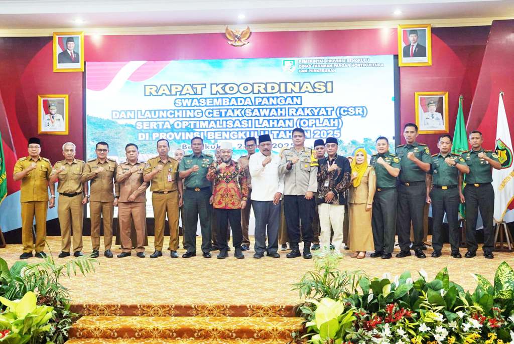 Provinsi Bengkulu Gaspol Cetak Sawah Rakyat,   Pulau Enggano  jadi Pilot Project