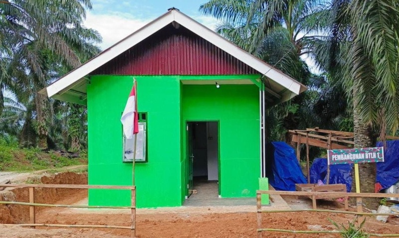 Dua Unit Rumah Tidak Layak Huni Berhasil Dibangun Dalam TMMD di Bukit Tinggi