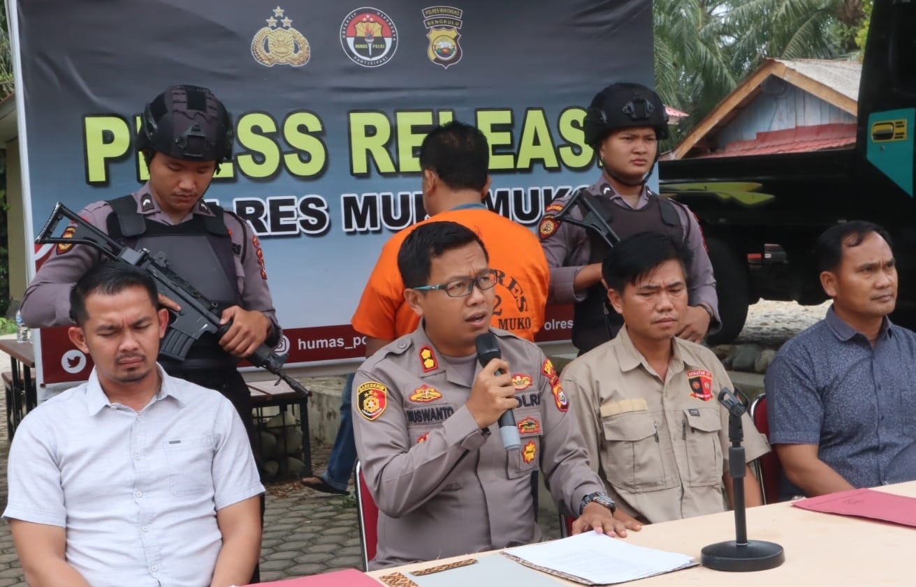 Setelah Lama Buron, HRD Perusahaan Sawit di Kalimantan Ditangkap Polres Mukomuko