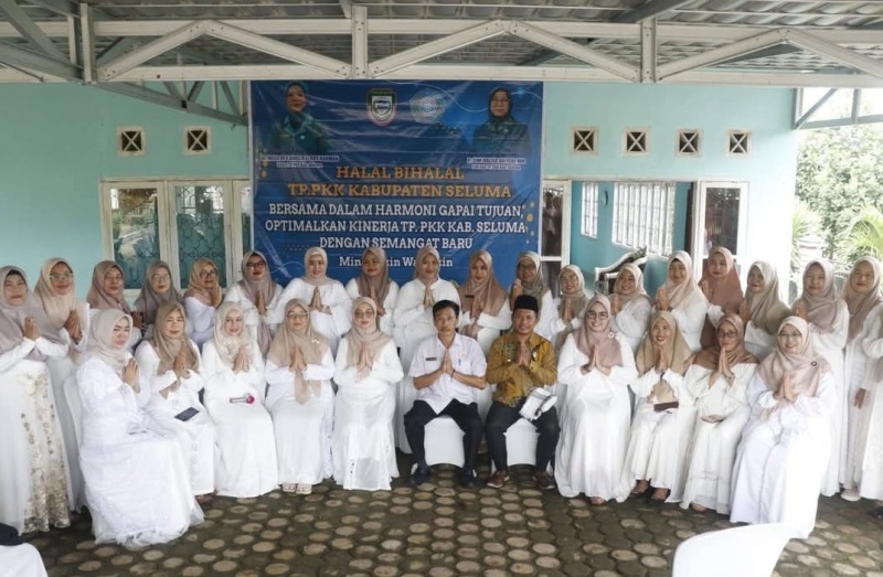 TP PKK Seluma Gelar Halal Bihalal