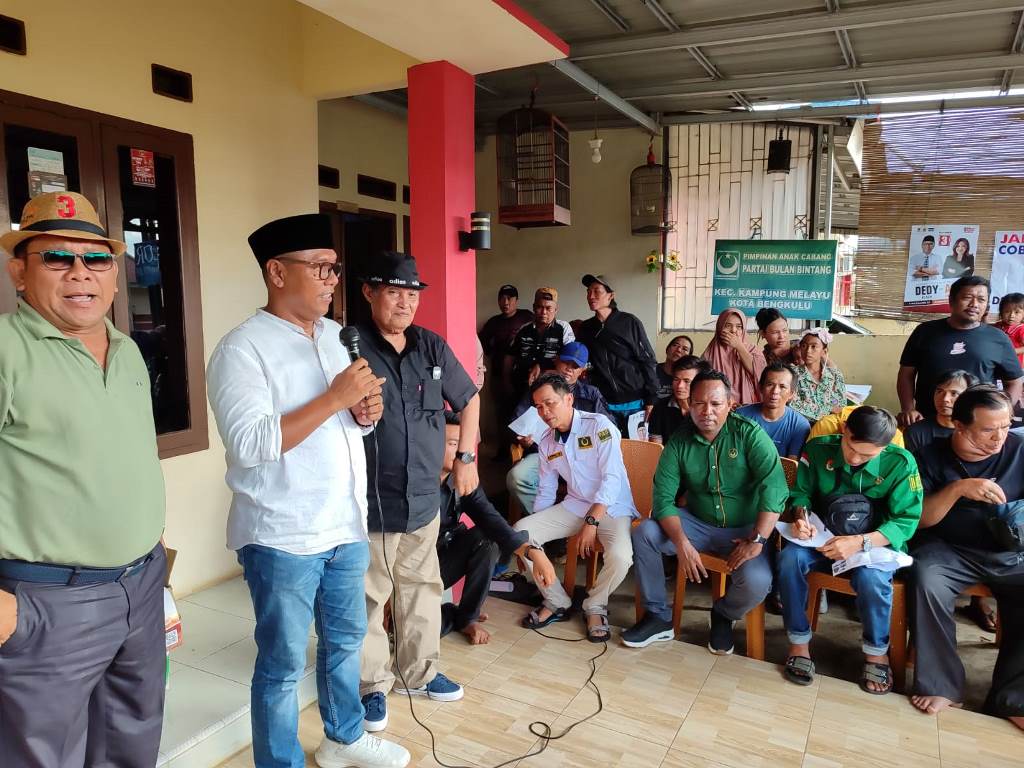 Tinggalkan Benny Farizal, DPC Partai Bulan Bintang Kota Bengkulu Deklarasikan Dukungan untuk Dedy-Agi