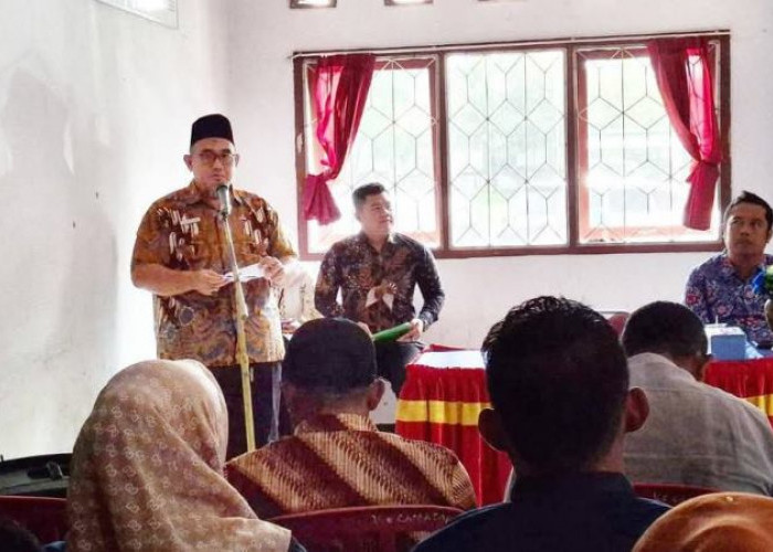 Kecamatan Air Periukan Prioritaskan Pembangunan Infrastruktur Pertanian