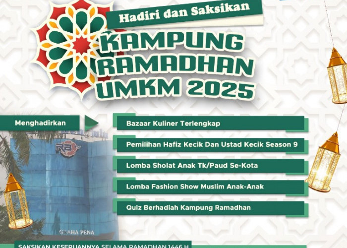 Ikuti Lomba dan Kampung Ramadhan RBTV Hadirkan Bazar UMKM Terlengkap 