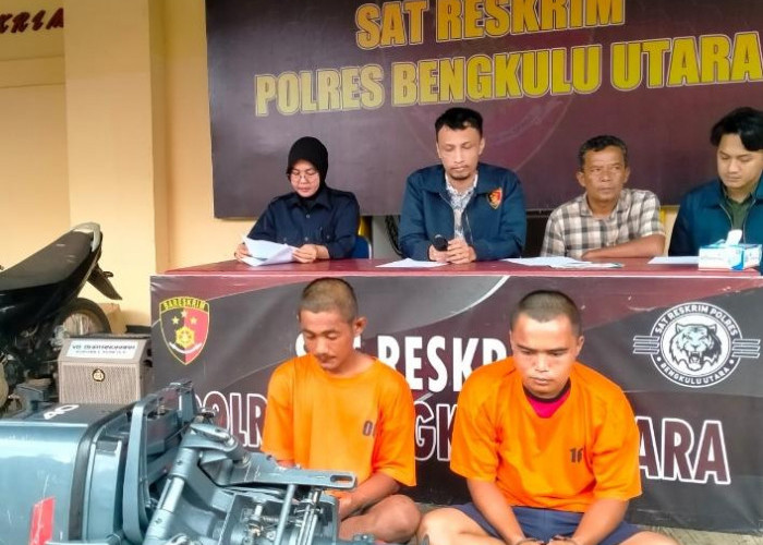 Dua Warga Pondok Kelapa Diamankan Reskrim Polres Bengkulu Utara, Ini Masalahnya