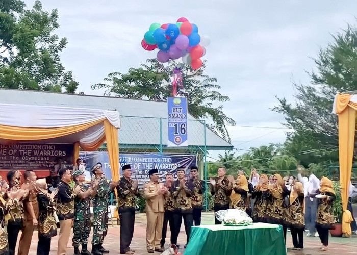 HUT SMAN 9 Kota Bengkulu  Ditutup, Harapan Barunya Ini 