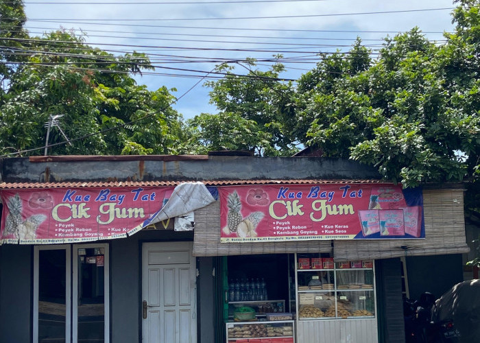 Kue Bay Tat Cik Jum, Mencuri Perhatian Pecinta Kuliner  Bengkulu