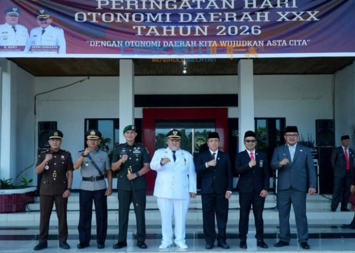HUT  Otonomi Daerah XXX Diperingati di Bengkulu Selatan, Ini Pesan Bupati Rifai