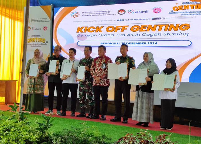 BKKBN Provinsi Bengkulu Kick Off Program Genting, Targetnya Hampir 10 ribu Sasaran