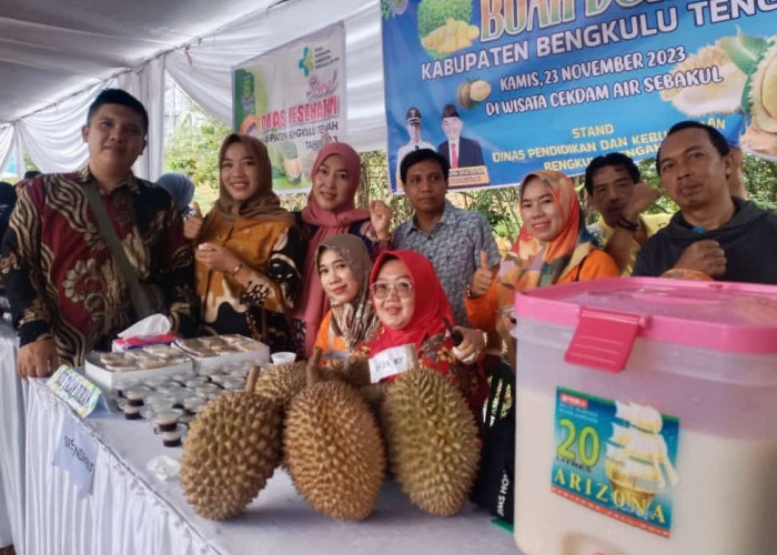 Festival Durian Bengkulu Tengah,  1.000 Buah Favorit Itu Ludes dalam Sekejap 