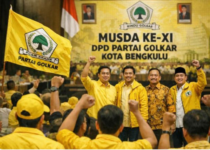 Akar Rumput Jadi Faktor Penentu, Kandidat Ketua Golkar Kota Bengkulu Wajib Merangkul Pengurus Kelurahan