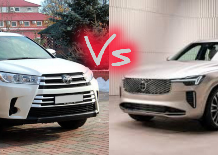 Volvo XC90 vs Toyota Highlander, SUV Keluarga dengan Sistem Keamanan Terbaru