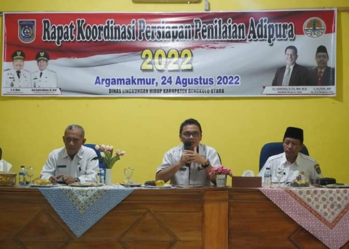 Rakor Persiapan Penilaian Adipura,  Masyarakat Diminta Tingkatkan Kebersihan 