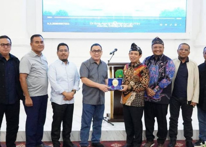 Rajut Sinergi di Balai Kota, Pemkot Bengkulu Jamu Rombongan Komisi XIII DPR RI