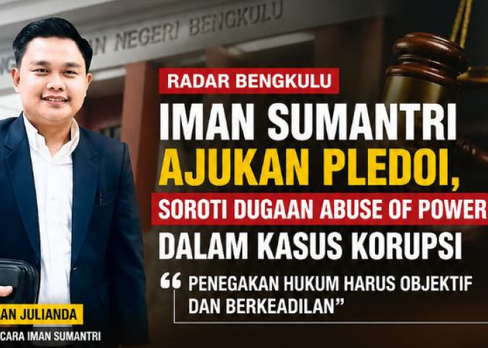 Iman Sumantri Ajukan Pledoi, Soroti Dugaan Abuse of Power dalam Kasus Korupsi